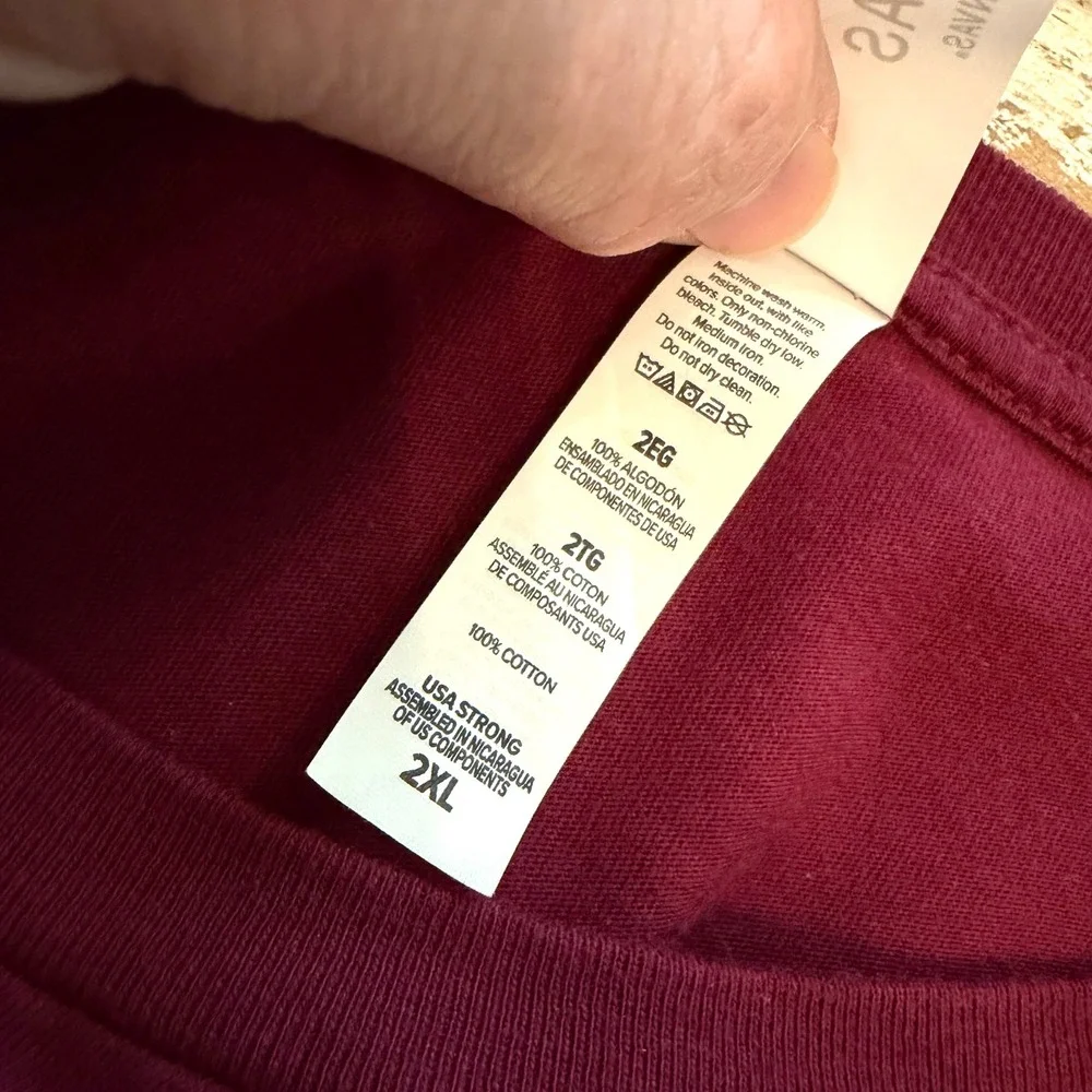 Maroon 5 Beautiful Mistakes Band T-Shirt Mens 2XL Burgundy Bella Canvas Graphic